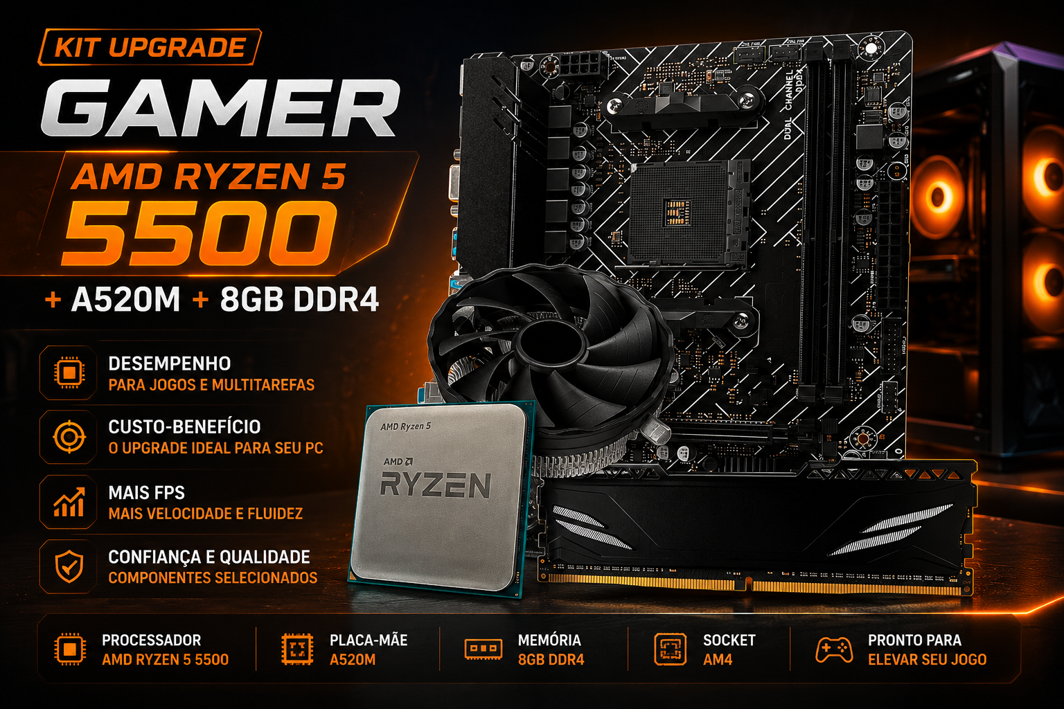 Kit Upgrade Amd Ryzen: Vale a pena?