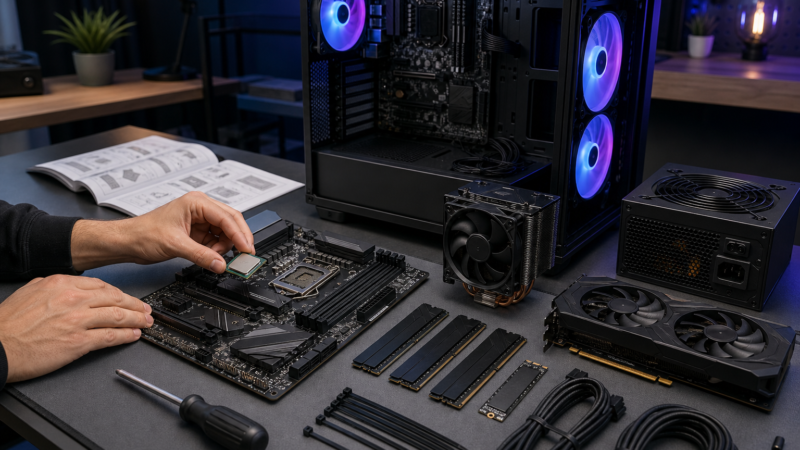 Como montar um PC Gamer: Tutorial completo para montar seu computador do Zero