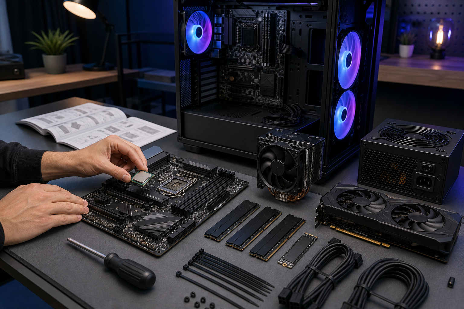 Como montar um PC Gamer: Tutorial completo para montar seu computador do Zero